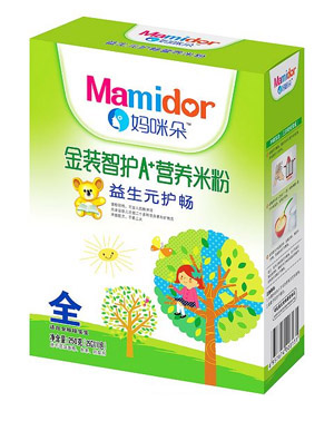 媽咪朵智護(hù)益生元護(hù)腸A+營(yíng)養(yǎng)米粉(盒裝)