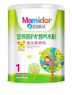 媽咪朵智護(hù)強(qiáng)化鐵鋅鈣A+營(yíng)養(yǎng)米粉(聽(tīng)裝)