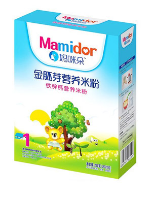 媽咪朵金胚芽鐵鋅鈣營(yíng)養(yǎng)米粉(盒裝)