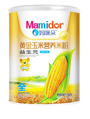 媽咪朵益生元黃金玉米營(yíng)養(yǎng)米粉