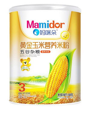 媽咪朵五谷雜糧黃金玉米營(yíng)養(yǎng)米粉