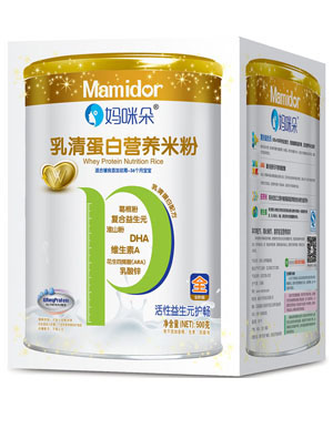 媽咪朵活性益生元護(hù)暢乳清蛋白營(yíng)養(yǎng)米粉盒裝