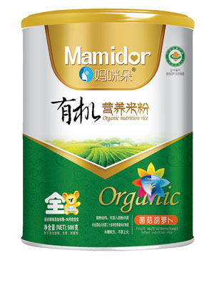 媽咪朵菌菇胡蘿卜有機(jī)營(yíng)養(yǎng)米粉