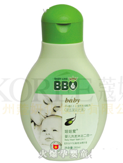 娃娃愛(ài)嬰兒洗發(fā)沐浴2合1