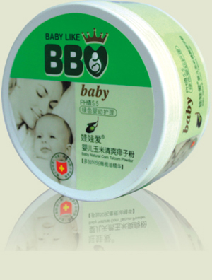 娃娃愛(ài)嬰兒玉米清爽痱子粉