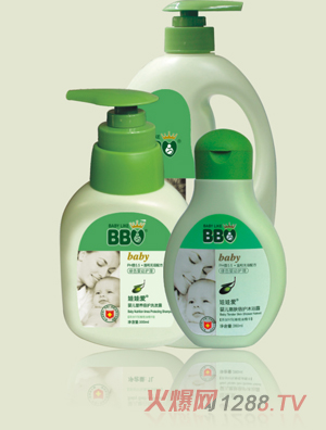 娃娃愛(ài)嬰兒嫩白保濕沐浴露
