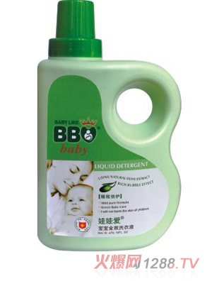 娃娃愛(ài)寶寶全效洗衣液