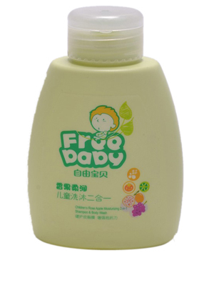 自由寶貝香果柔潤兒童洗沐二合一
