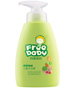 自由寶貝兒童300ml果萃沐浴露