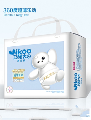 衛酷大白活潑褲XXL碼18片