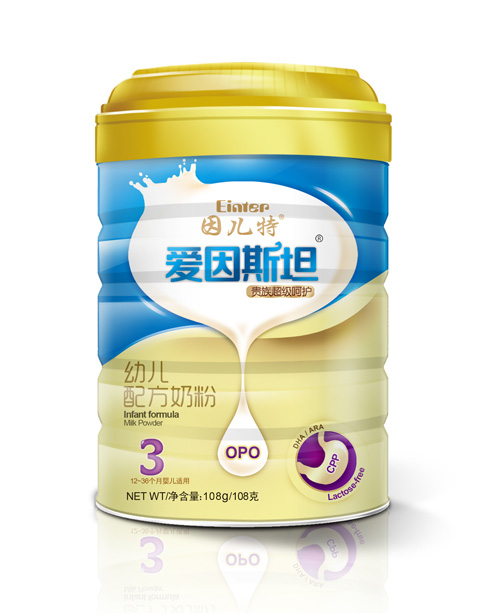 愛因斯坦幼兒配方奶粉3段108克