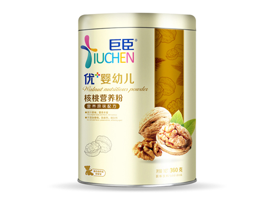 巨臣嬰幼兒核桃粉(聽(tīng)裝)原味