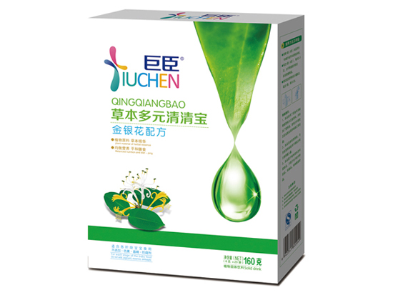 巨臣草本多元清清寶(盒裝)-金銀花配方