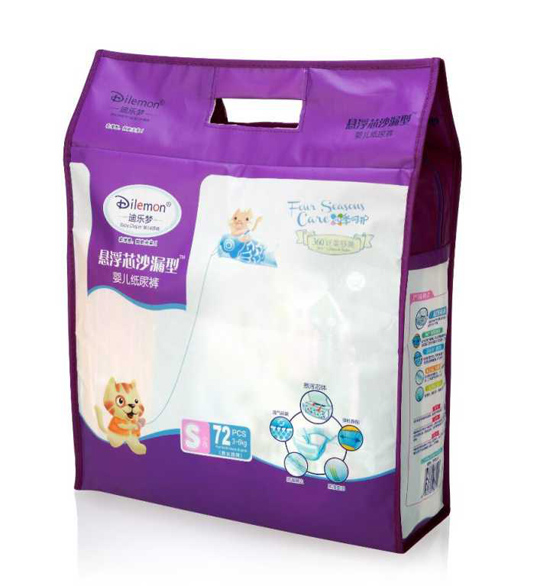 迪樂夢懸浮芯大環(huán)腰紙尿褲S碼72片