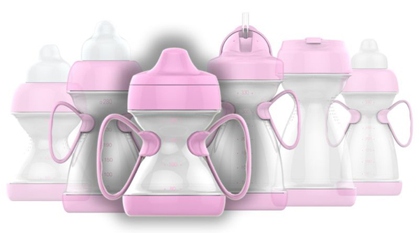 綠糖生活玫瑰色水杯180ML