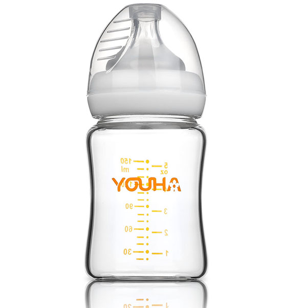 優合白色寬口徑奶瓶