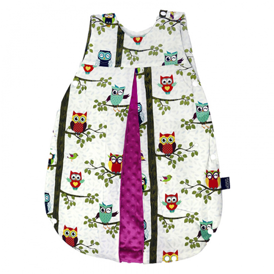 拉米洛樹屋貓頭鷹豆豆防踢背心沁甜莓果紅