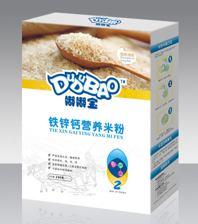 嘟嘟寶鐵鋅鈣營養米粉
