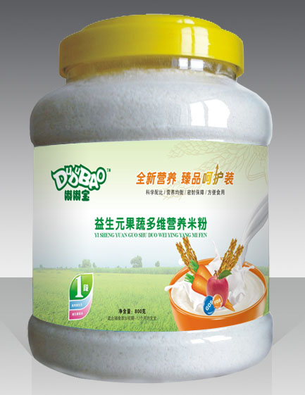 嘟嘟寶益生元果蔬多維營(yíng)養(yǎng)米粉