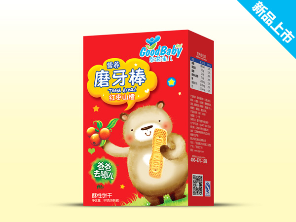 恩溢佳兒紅棗山楂磨牙棒