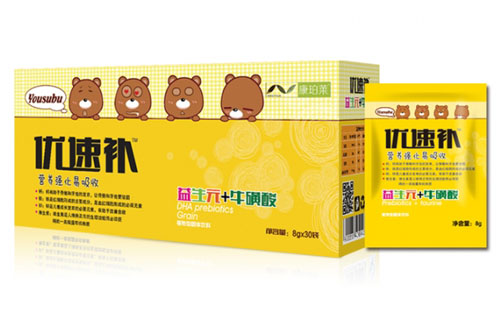 康珀萊優速益生元+牛磺酸盒裝