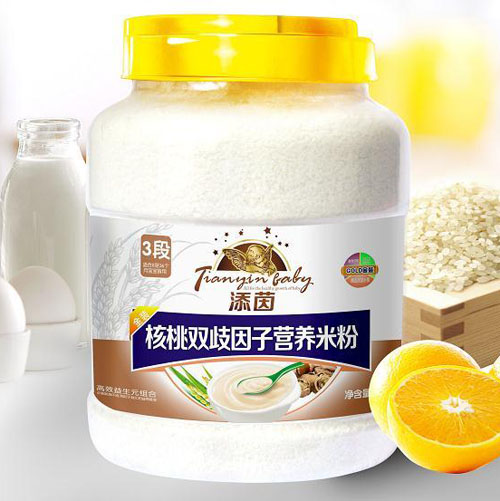 添茵核桃雙歧因子營養米粉