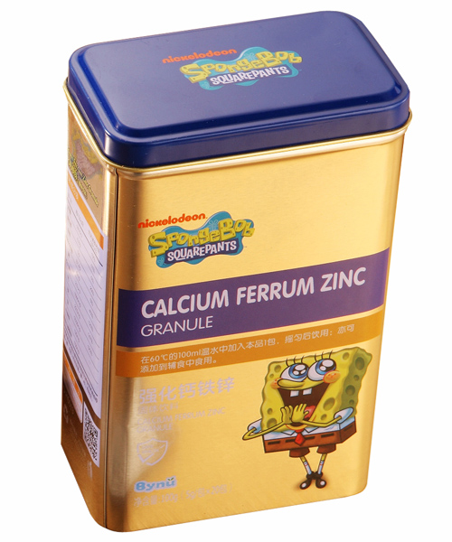 海綿寶寶強(qiáng)化鈣鐵鋅固體飲料