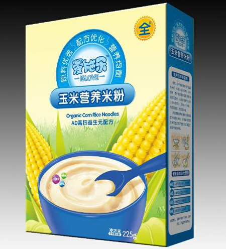 愛施樂益生元玉米營養米粉