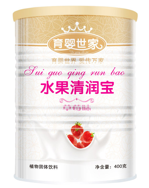 育嬰世家草莓味水果清潤寶