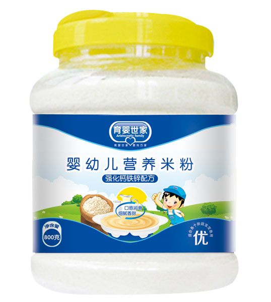 育嬰世家強化鈣鐵鋅配方嬰幼兒營養米粉