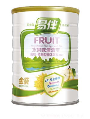 易伴菊花水果味清清寶聽裝