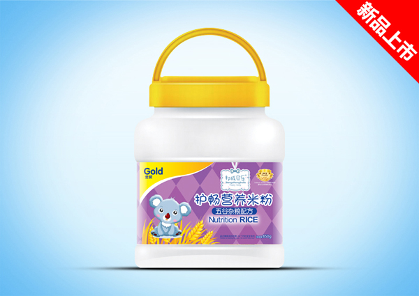 邦成貝樂五谷雜糧配方護暢米粉850g