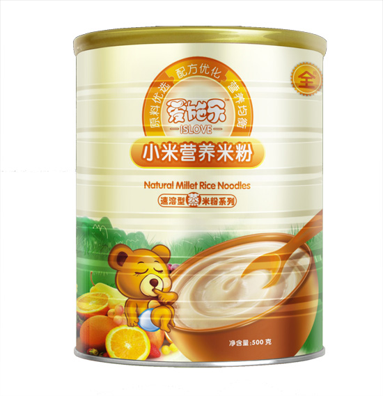 愛施樂小米營養米粉聽裝