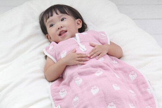 Hugmamu嬰幼兒五層棉紗開領(lǐng)式睡袋