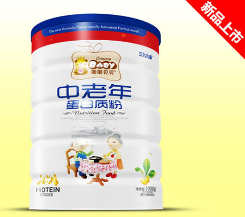 聰聰貝貝中老年蛋白質(zhì)粉(鐵聽)1000g