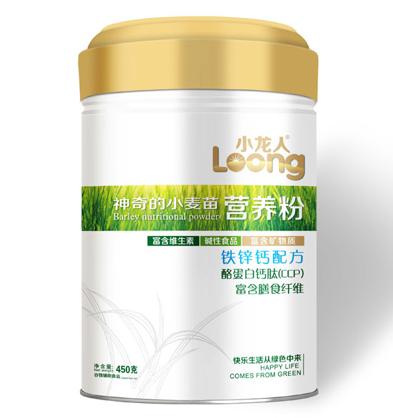 小龍人鐵鋅鈣配方神奇小麥苗營養粉