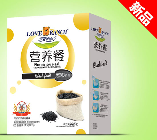 深愛牧場(chǎng)黑糧營(yíng)養(yǎng)餐盒裝