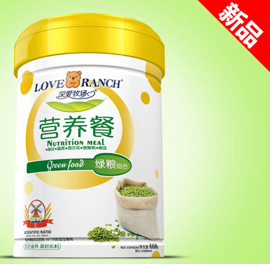 深愛牧場綠糧營養(yǎng)餐鐵聽