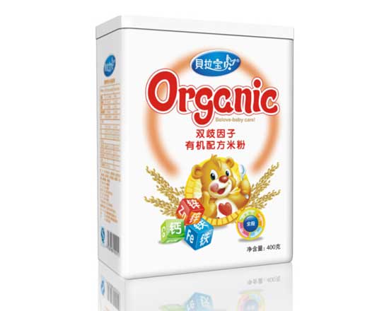 貝拉寶貝雙岐因子有機米粉