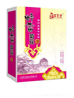 百芝堂蜂蜜菊花固體飲料