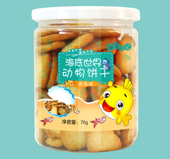 淘子日記海洋餅干蔬菜味