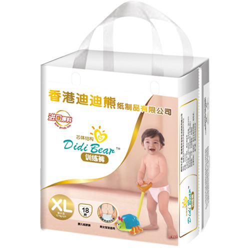 迪迪熊訓練褲XL18片