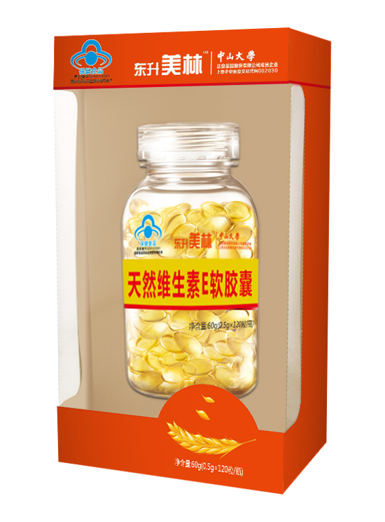 美林天然維生素E軟膠囊
