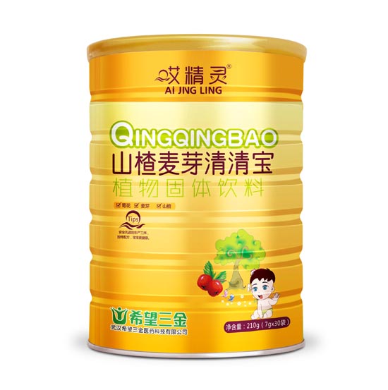 哎精靈山楂麥芽清清寶桶裝