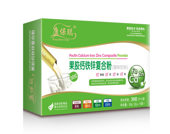 康保聰果膠鈣鐵鋅復合粉