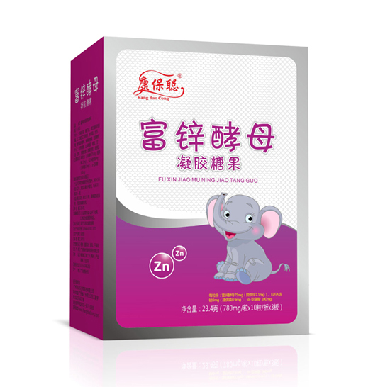 康保聰富鋅酵母凝膠糖果