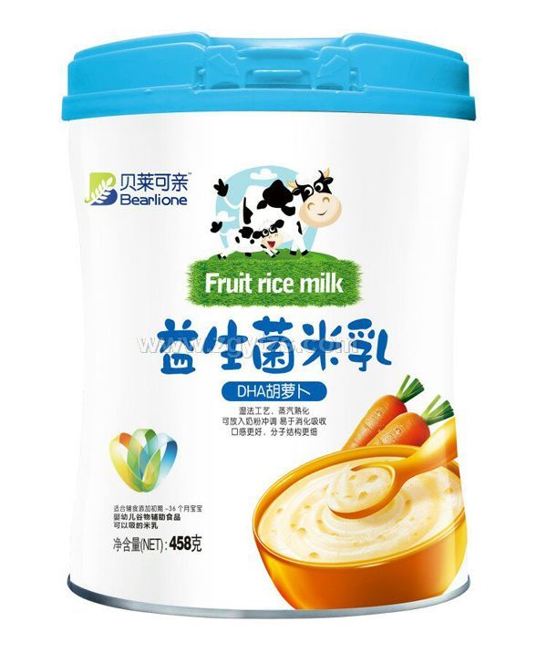 貝萊可親益生菌米乳-DHA胡蘿卜