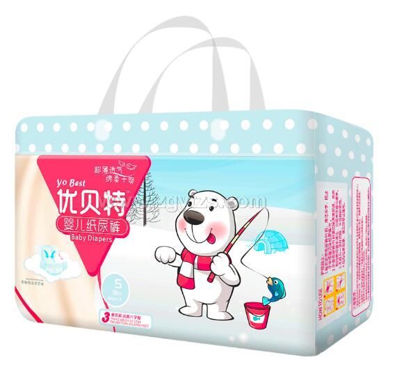 優貝特懸浮沙漏愛心獨立包紙尿褲S38