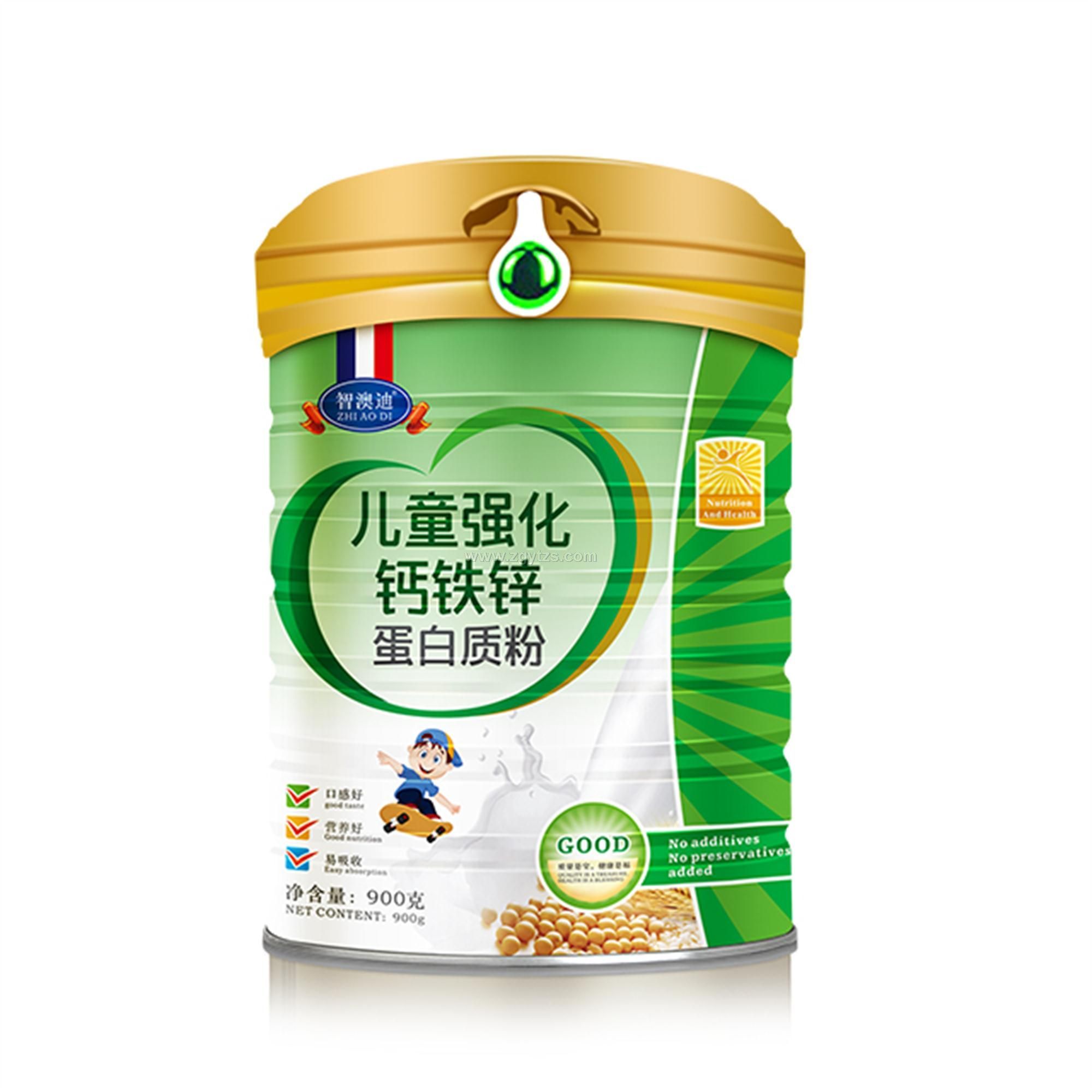 智澳迪 兒童強化鈣鐵鋅蛋白質粉