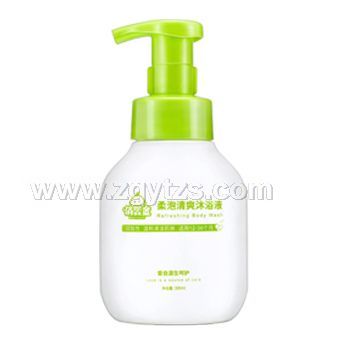 俏嬰童柔泡清爽沐浴液